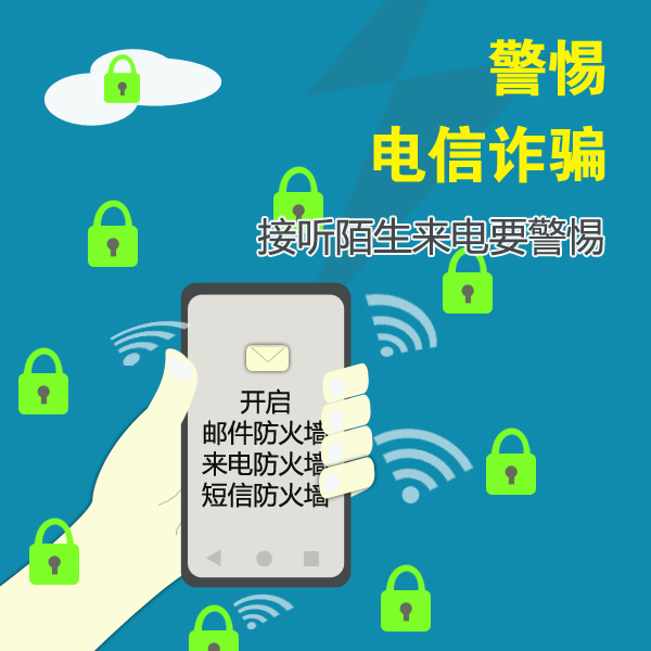 謹(jǐn)防電信網(wǎng)絡(luò)詐騙，做到“四要四不要”